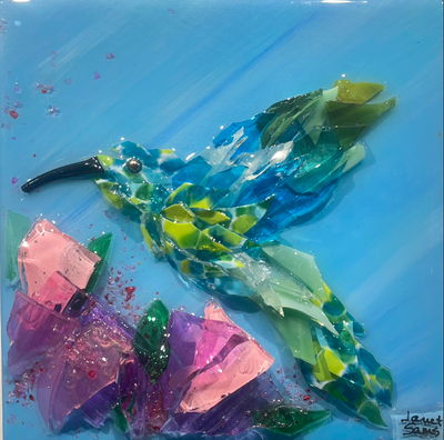 HUMMINGBIRD - SPARKLE BIRD 6X6