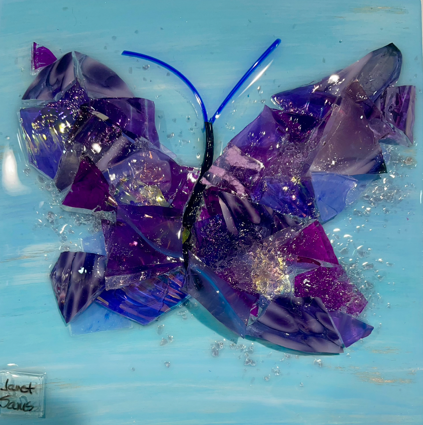 BUTTERFLY - PURPLE ANGEL 6X6