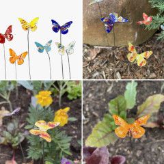 Copper Butterfly Small- Plant Stake
