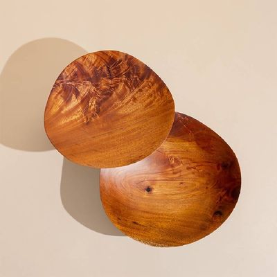 WAVE PLATE 11&quot; - MAHOGANY