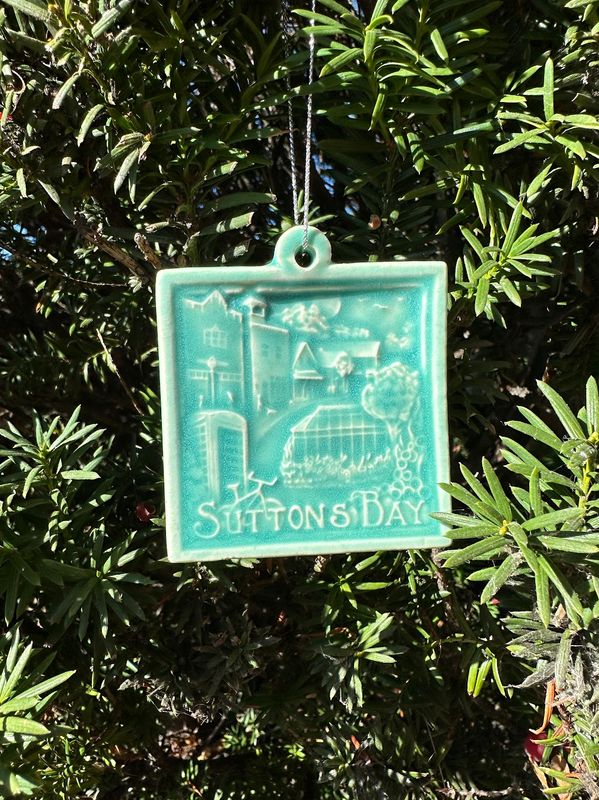 Suttons Bay Tile - Ornament 3"x3"