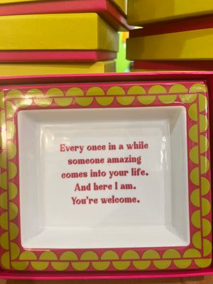 Sassy Wise Saying Tray - &quot;Every once in a while...&quot;