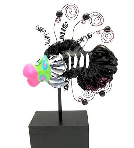 JUDY FISH SM BARRED THICKLIP-SS