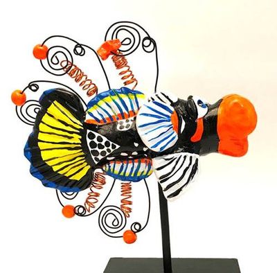 JUDY FISH SM CLOWN TRIGGER FISH-SS