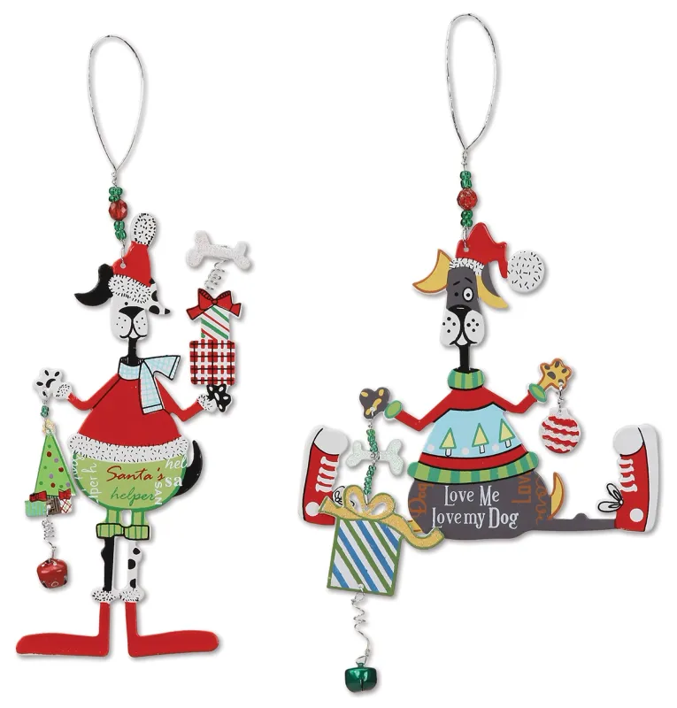 13278 Christmas Memories Ornament Dog