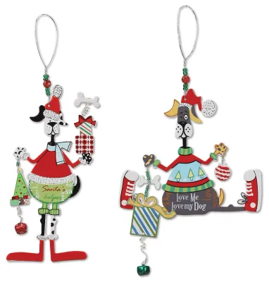 13278 Christmas Memories Ornament Dog