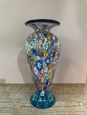 IMPRESSIONIST TALL VASE