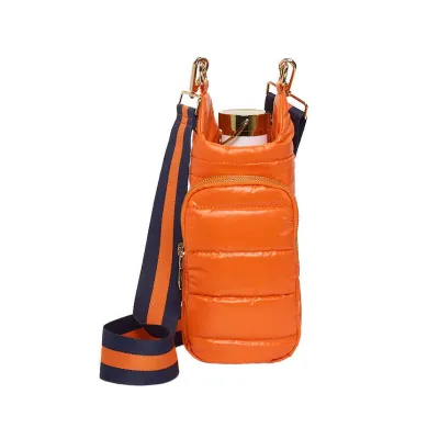 CLEMENTINE ORANGE HYDROBAG W/ NAVY AND ORANGE STRAP
