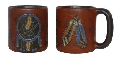 MARA STONEWARE DREAM CATCHER MUG