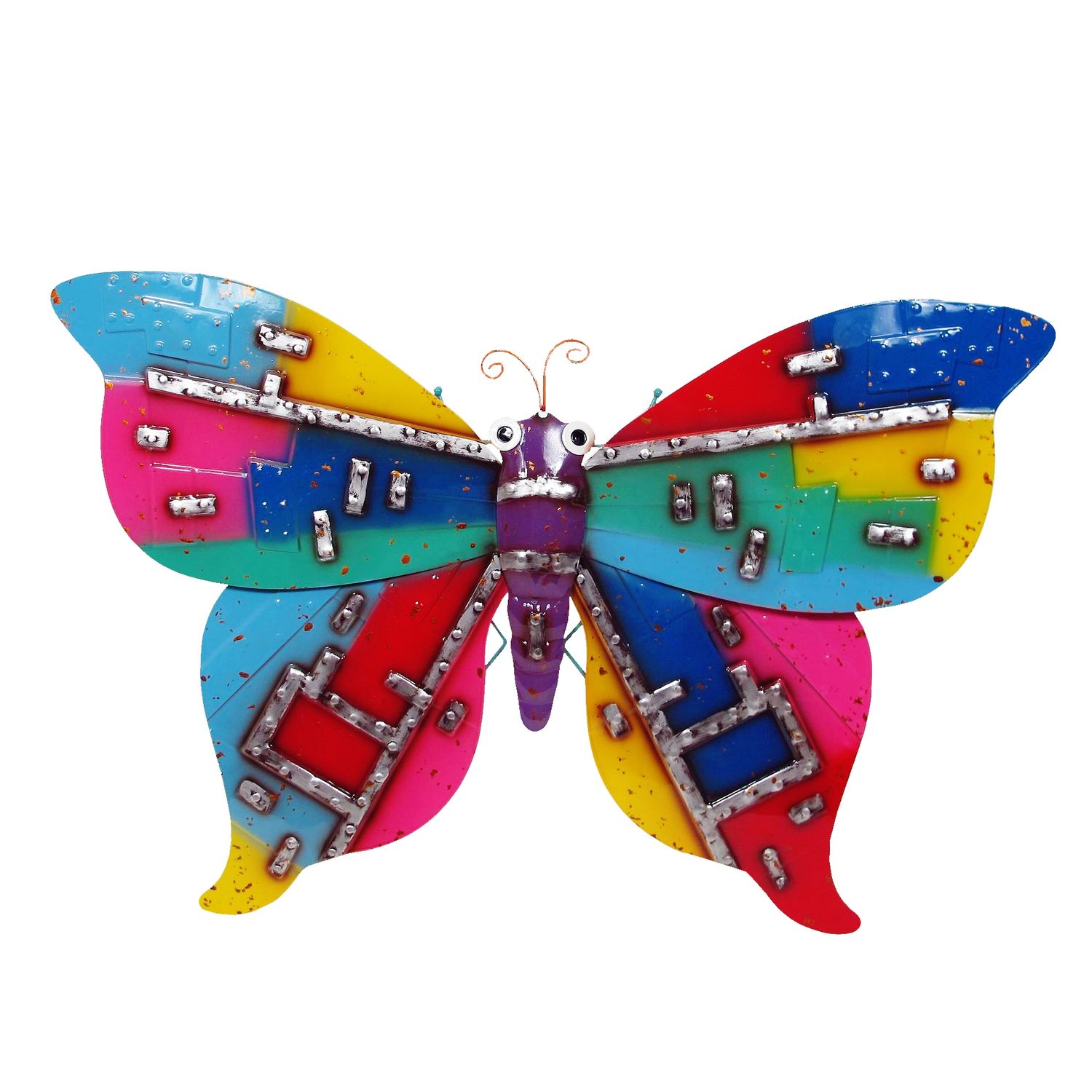 Butterfly Wall Decor with Purple Body