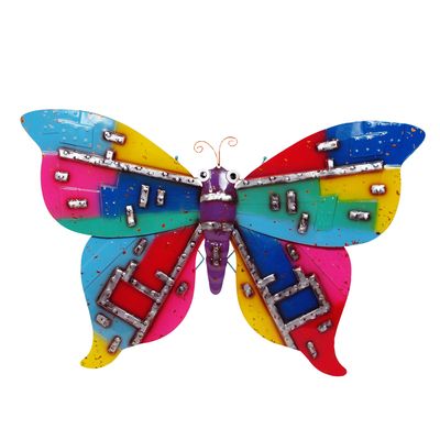 Butterfly Wall Decor with Purple Body