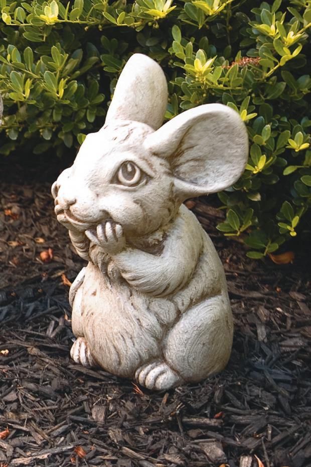 RICO - MOUSE GARDEN STATUE OLD STONE FINISH