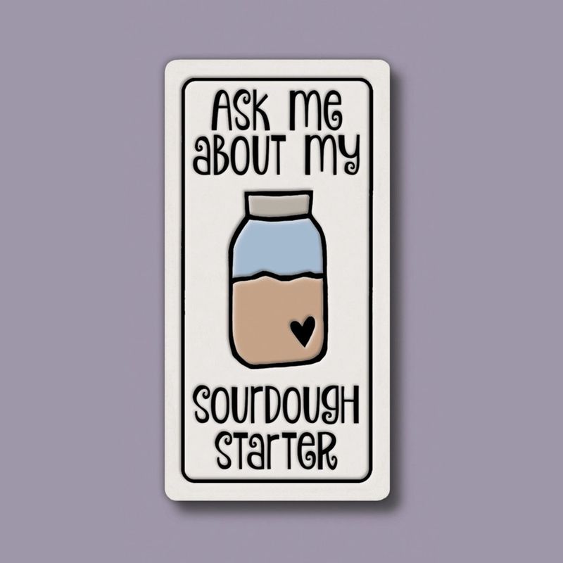 916 MAGNET - SOURDOUGH STARTER