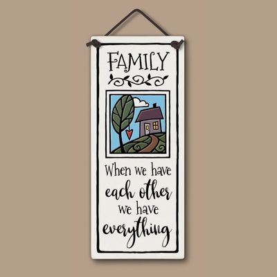 308 FAMILY EVERYTHING - HANGING WALL PLAQUE