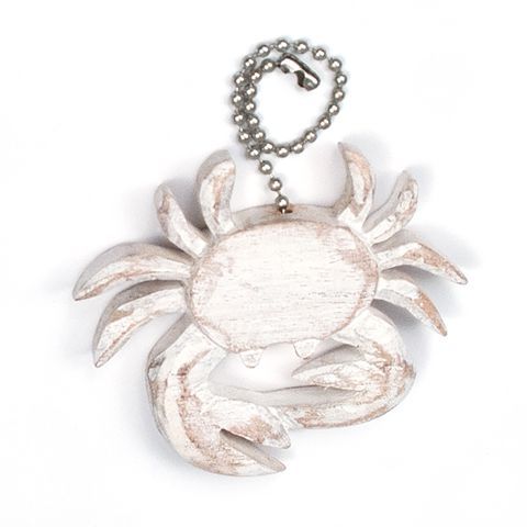 FAN PULL WHITE WASH CRAB