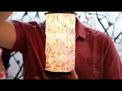 Modgy Cherry Blossom Origami Lantern