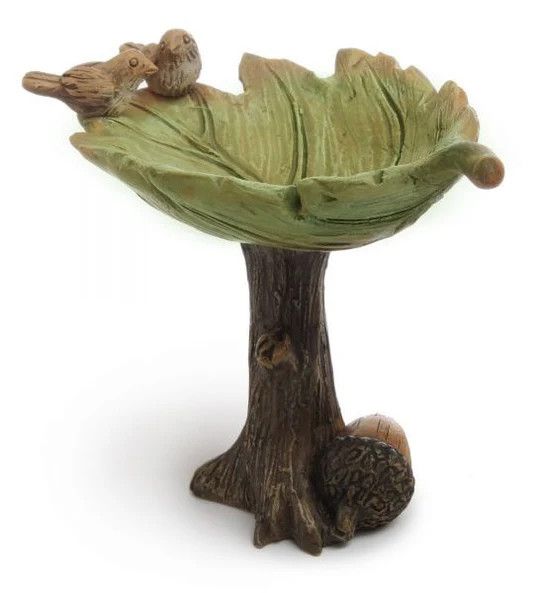 MG46 LEAF BIRD BATH