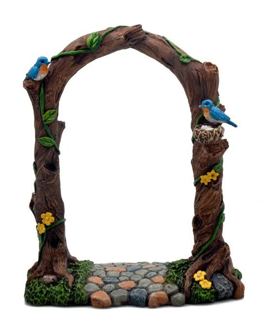 MG484 BIRD ARCHWAY FAIRY GARDEN