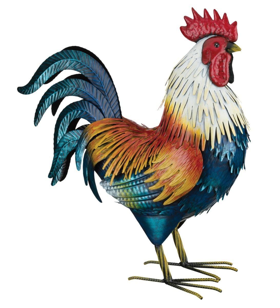 Golden Duckwing Rooster Decor - LARGE