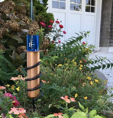 24&quot; Copper Rain Gauge