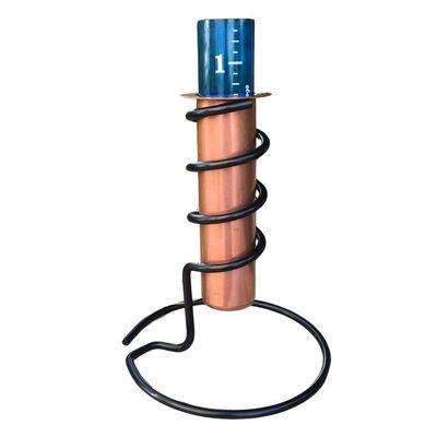 Tabletop Copper Rain Gauge