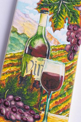FLATYZ - HAND CRAFTED ARTIST CANDLE WINE IN VINEYARD