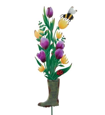 Flower Stake - Boot