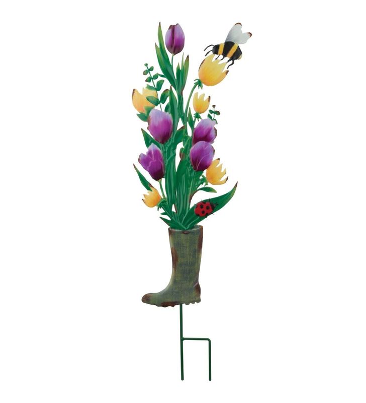 Flower Stake - Boot