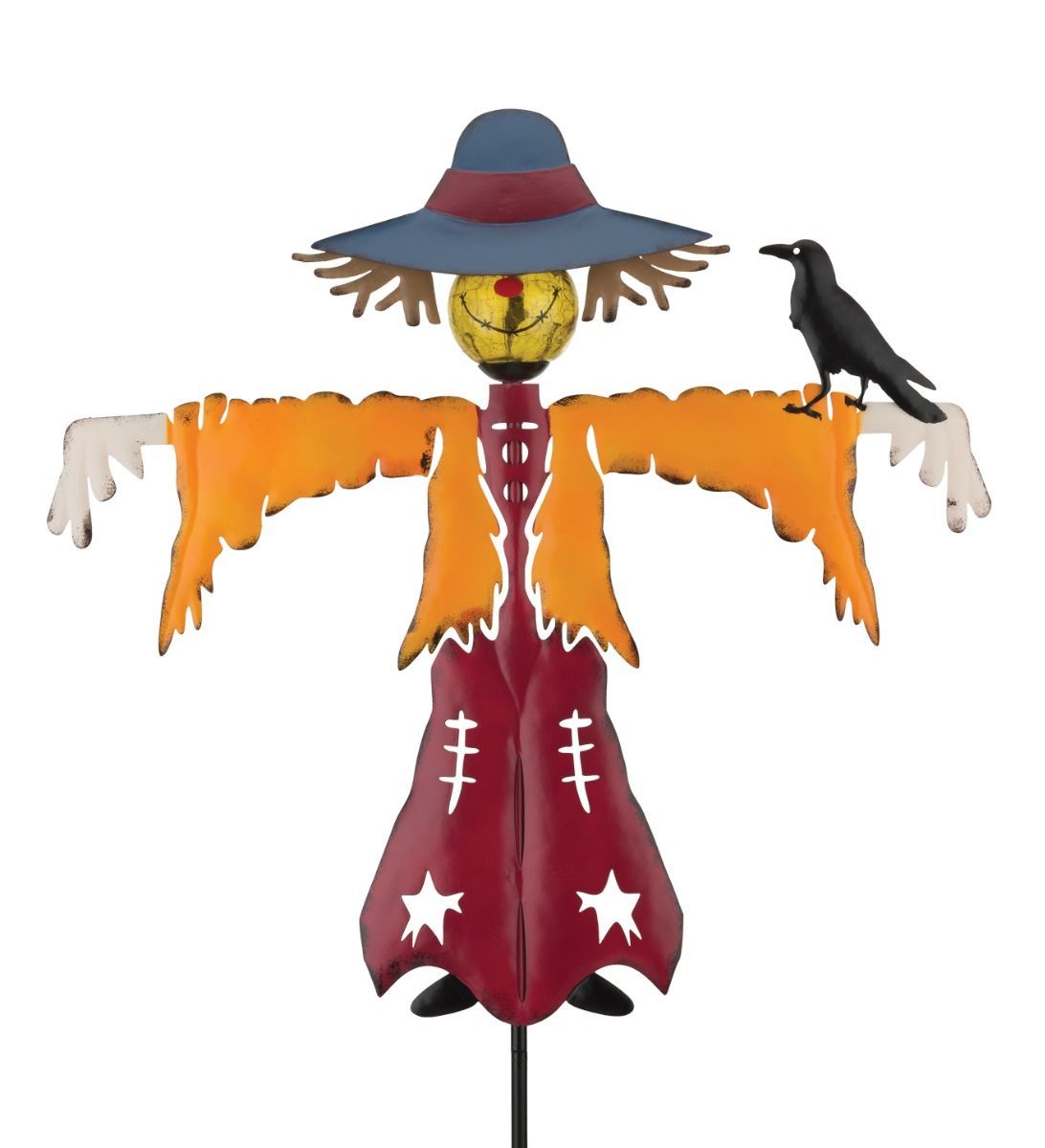 Scare Crow Solar Stake