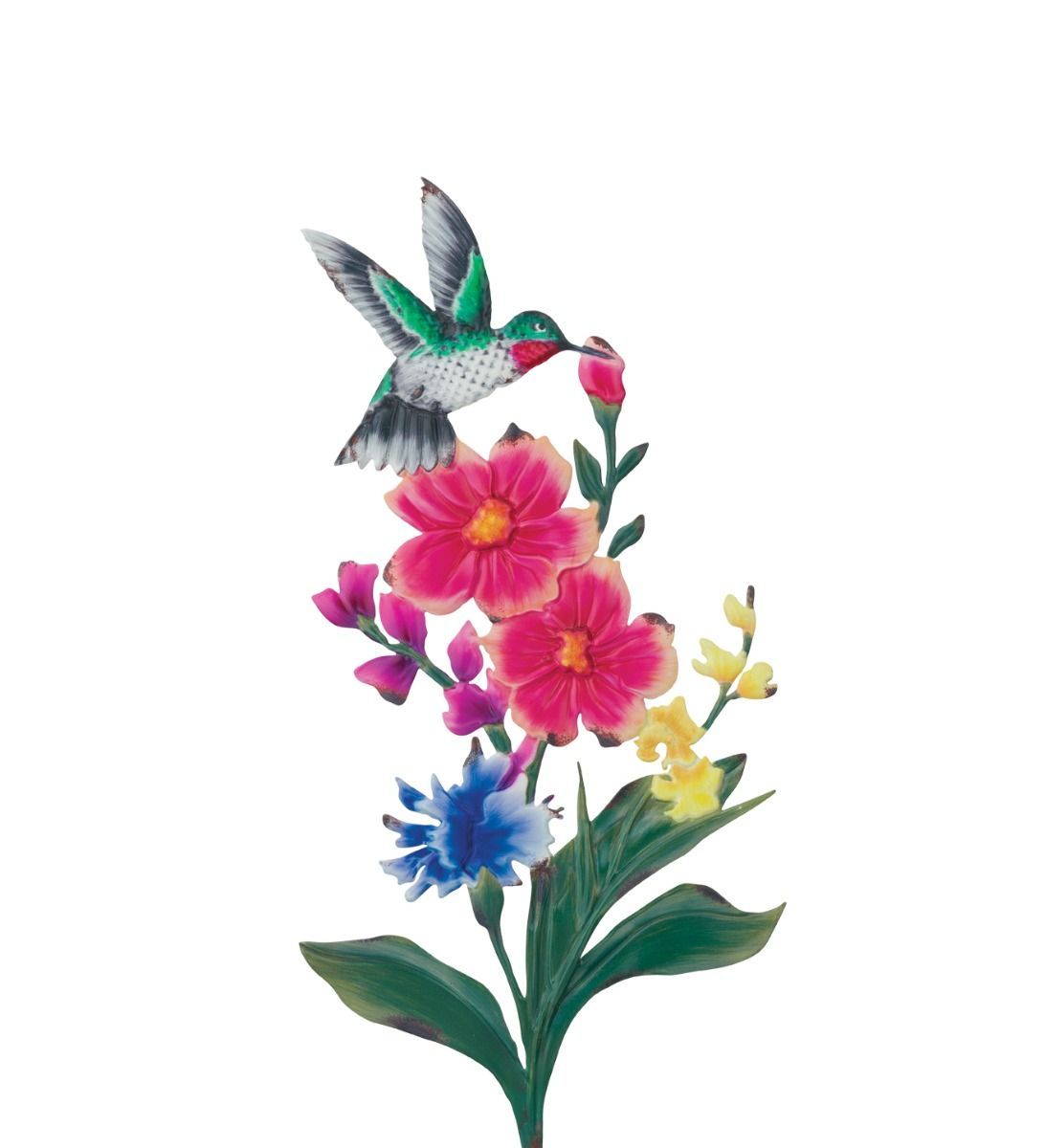 Flower Stake - Hummingbird