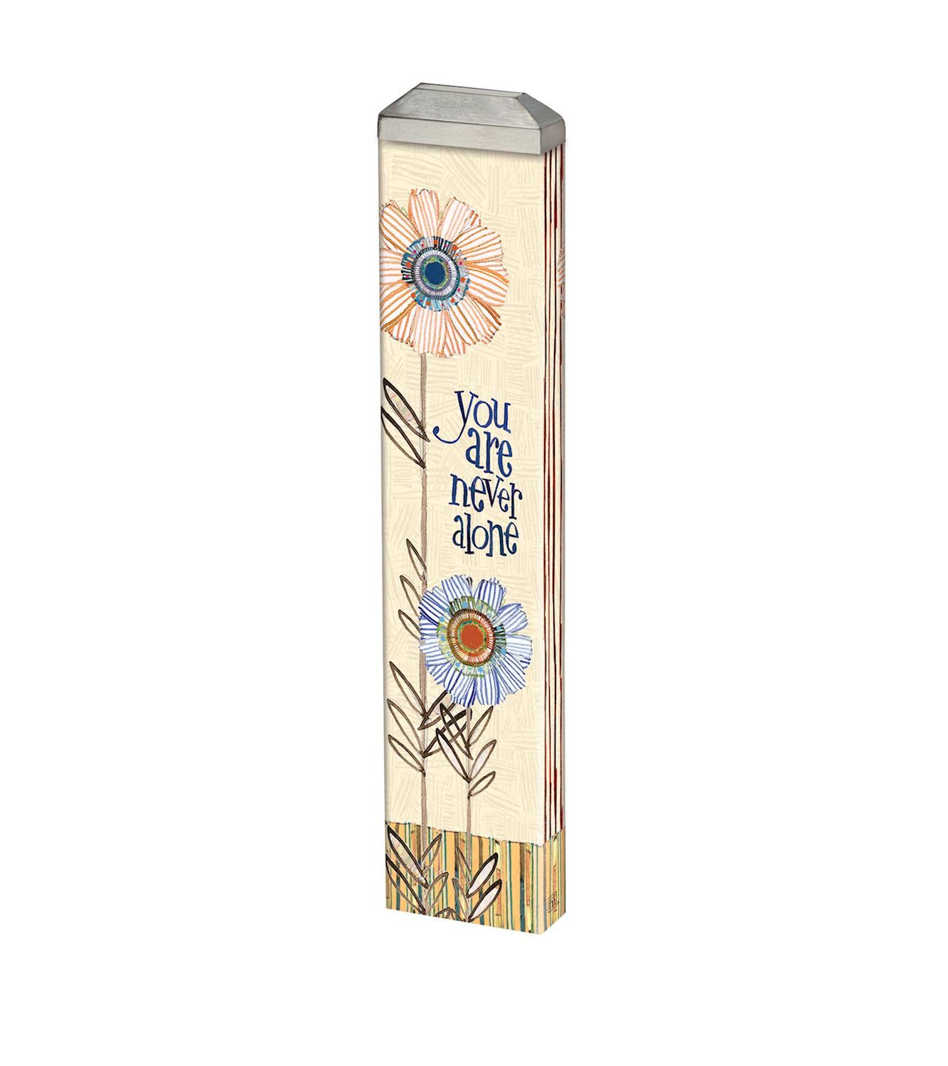 Mini Art Pole You are Never Alone 13&quot;