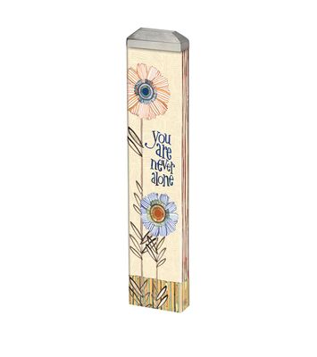 Mini Art Pole You are Never Alone 13&quot;