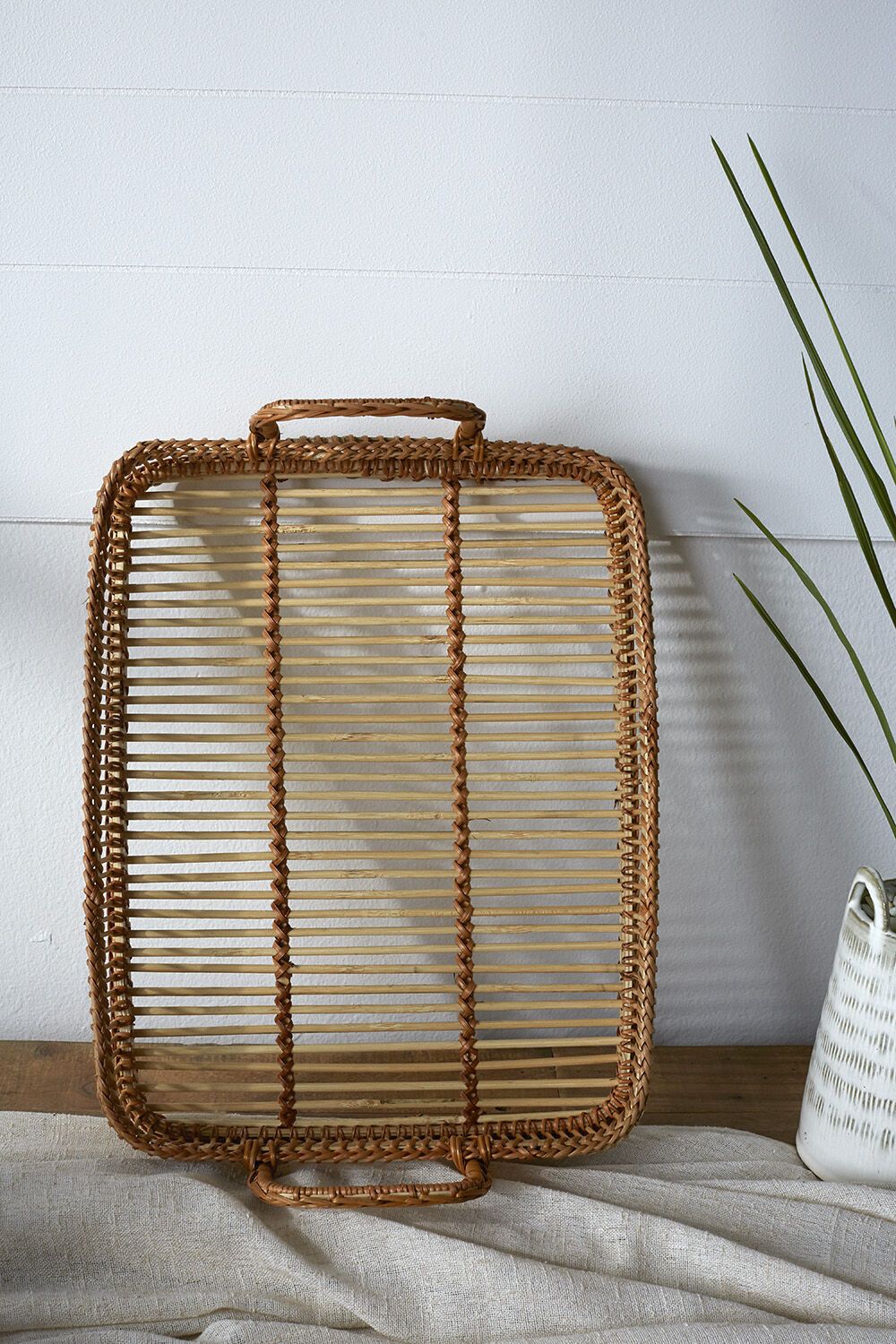 Leisure Tray Rattan 16.5&quot;x 12.5&quot;x 5.75&quot;