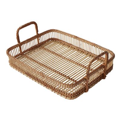 Leisure Tray Rattan 16.5"x 12.5"x 5.75"