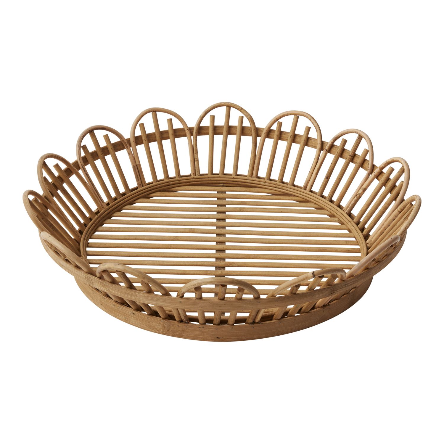 Bloemen Rattan Tray 17.75&quot;x 4&quot;