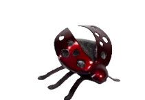 FRANCIS LADYBUG SCULPTURE - 3&quot; H