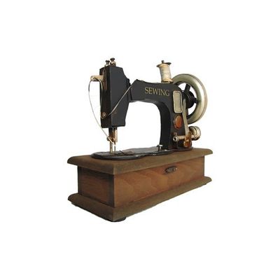 Vintage Style 1920's Decorative Sewing Machine Box
