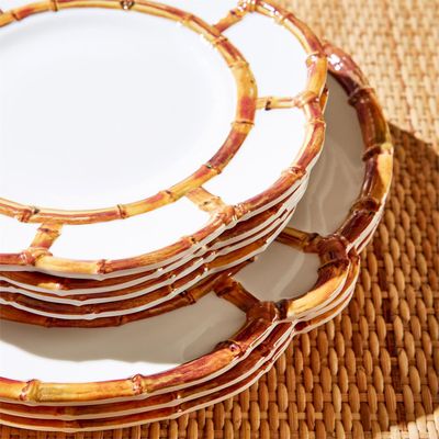 S/4 Bamboo Touch Dinner Plate