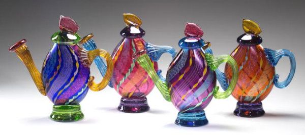 DICHROIC SMALL TEAPOT