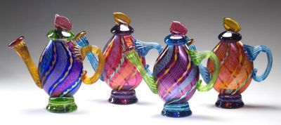 DICHROIC SMALL TEAPOT