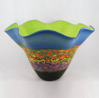 SMALL FLUTED POPPY BOWL