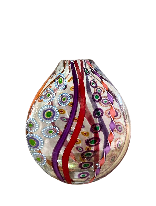 Cane Series Mosaic Vase