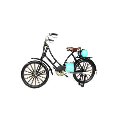 Decorative Metal Model Bicycle in Baby Blue