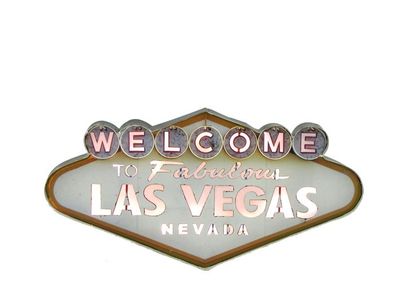 Welcome to Las Vegas Light Up Sign
