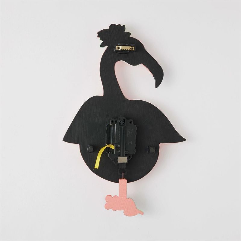 CLOCK - PINKY FLAMINGO