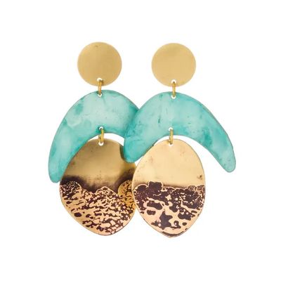 El Cielo Lg Earring - Mix Patina