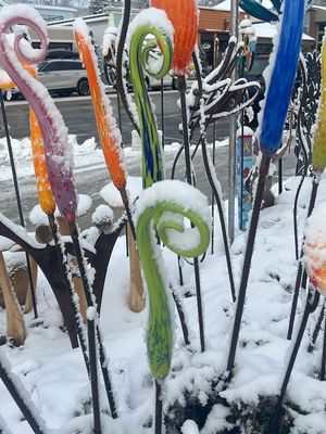 FIDDLESTICK - GARDEN GLASS SCULPTURE