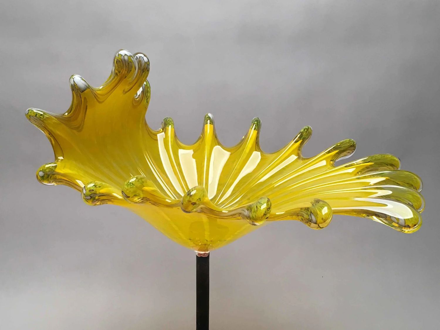 SPLASH BIRDBATH BOWL YELLOW/WHITE