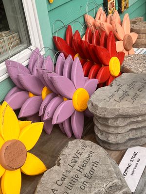 WOODEN SUNFLOWER