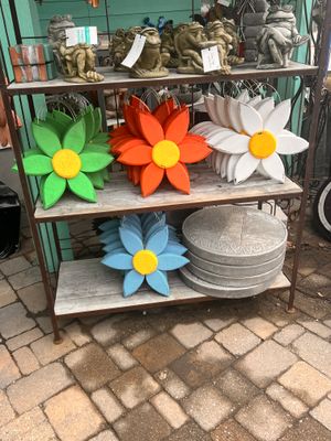 WOODEN SUNFLOWER